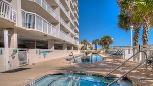 Indoor pool, outdoor pool - Crescent Shores by Elliott Beach Rentals (North Myrtle Beach)