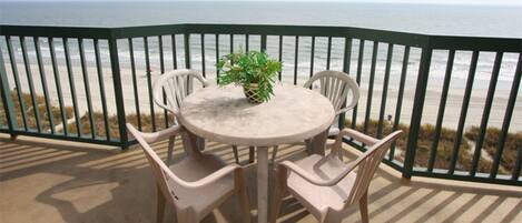 Vue depuis le balcon