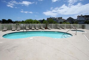 Outdoor pool - Ocean Marsh by Elliott Beach Rentals (North Myrtle Beach)