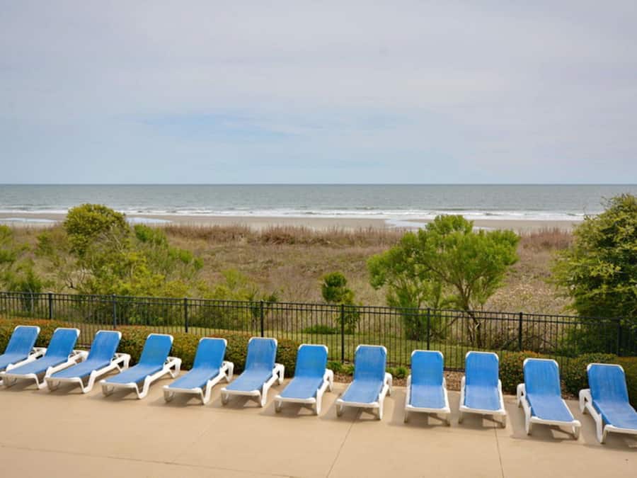 On the beach, white sand