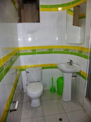 Shower, towels
