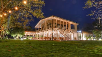 Front of property – evening/night