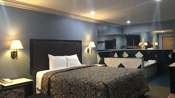 Suite, 1 King-Bett, Raucher, Whirlpool
