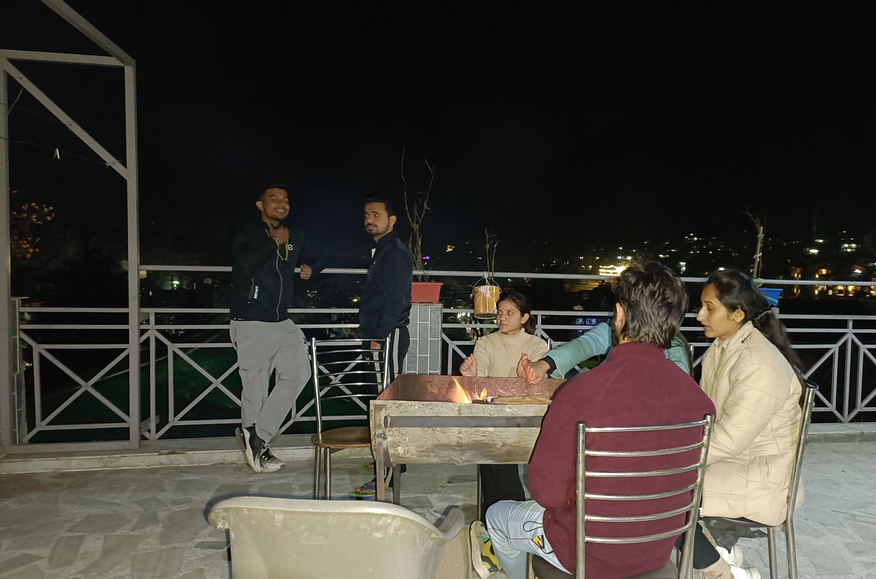 Rooftop terrace