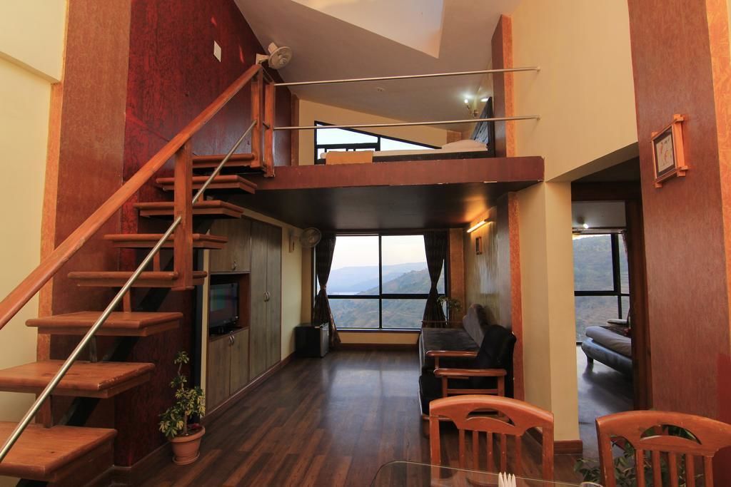 Executive-sviitti, näköala laaksoon