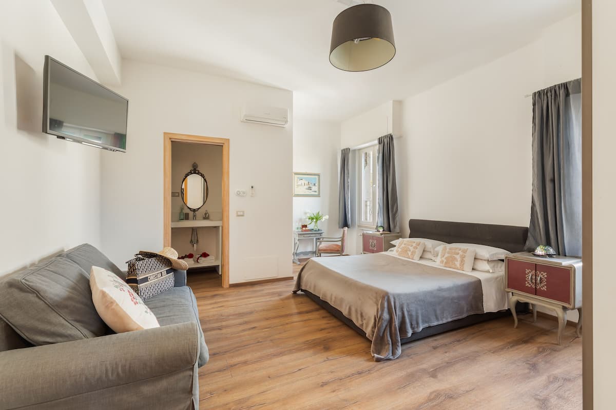 Suite Deluxe, 1 trÚs grand lit et 1 canapé-lit, salle de bains privée