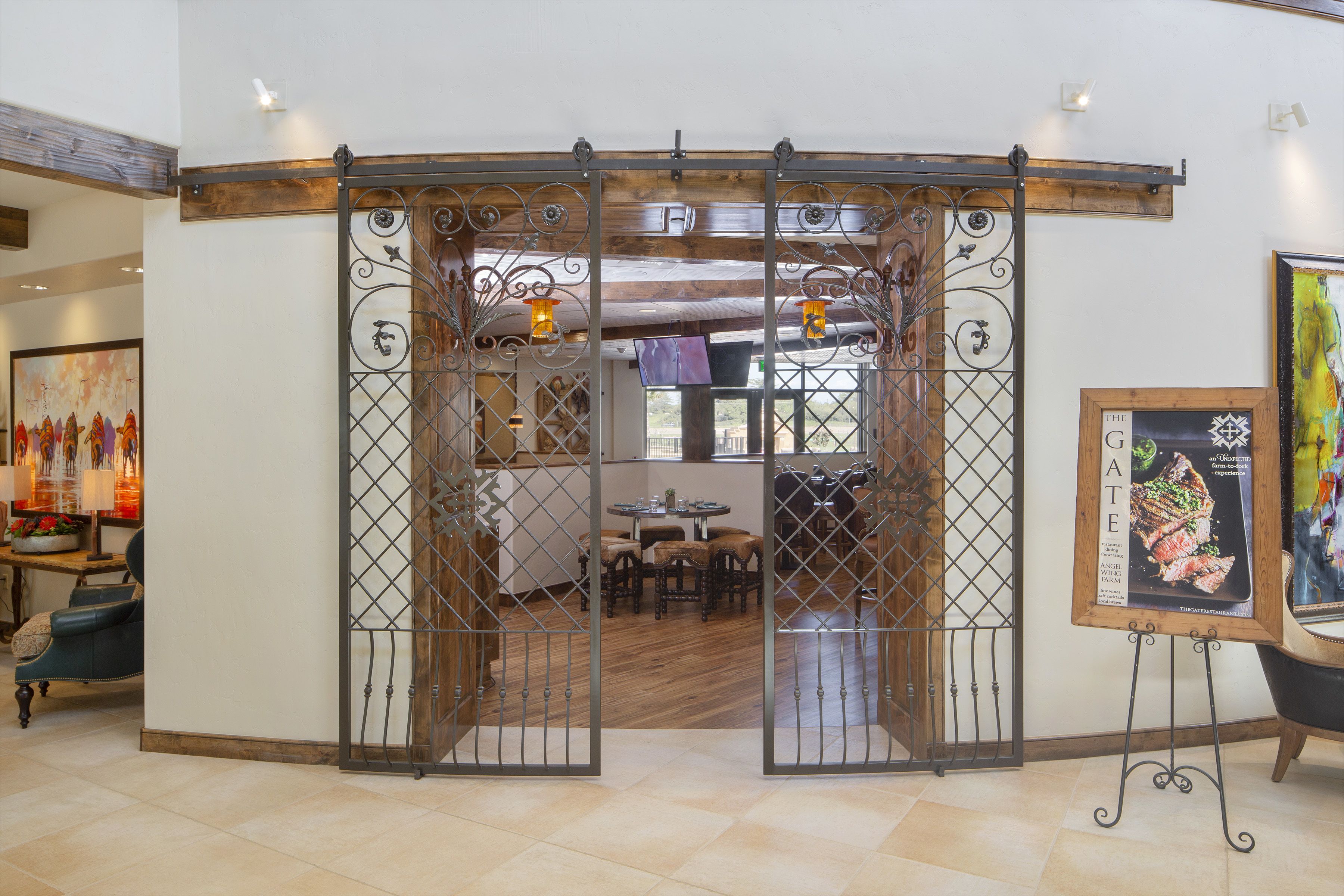 breakfast, lunch and dinner served