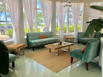 Reception area at Broadmore Miami Beach