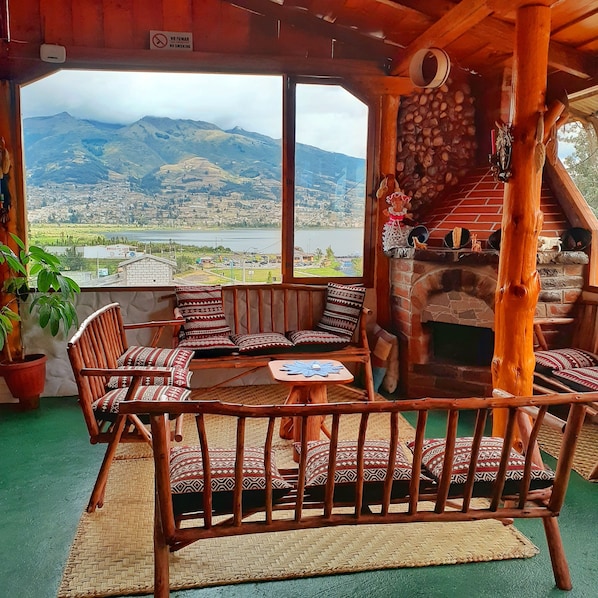 Living area - Alojamiento Vertientes del Imbabura (San Pablo del Lago)