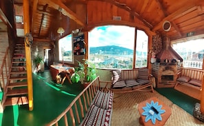 Living area - Alojamiento Vertientes del Imbabura (San Pablo del Lago)