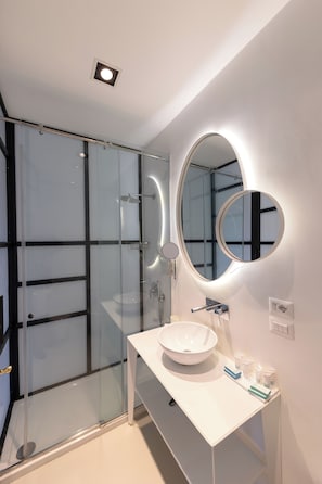 Deluxe Room | Bathroom | Shower, free toiletries, hair dryer, bidet