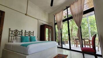 Premium bedding, individually decorated, individually furnished