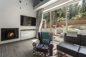 Coin salon dans le hall