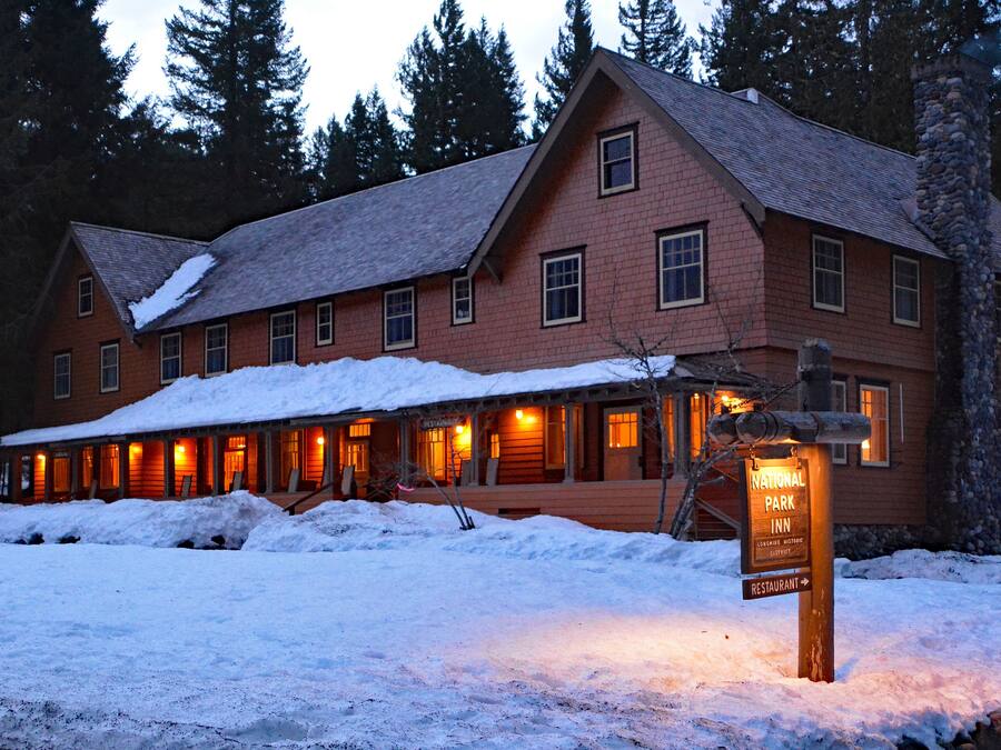 Front of property – evening/night