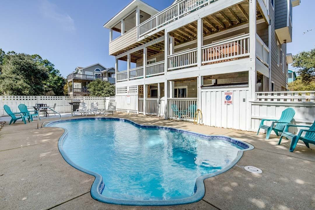 Wine Down | 1830 ft from the Beach | Private Pool, Hot Tub, Dog Friendly | Corolla