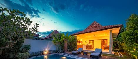 Honeymoon Villa, 1 Bedroom, Private Pool, Garden Area | Garden view