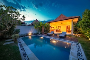 Honeymoon Villa, 1 Bedroom, Private Pool, Garden Area | Garden view