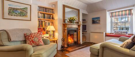TV, fireplace, DVD player, stereo