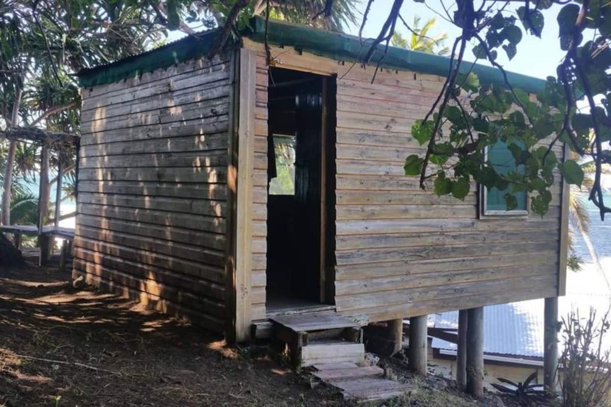 Basic-Doppelzimmer, 1 Queen-Bett, Meerblick, Strandnähe (Ocean View Eco Wood Cabin) | Bettwäsche