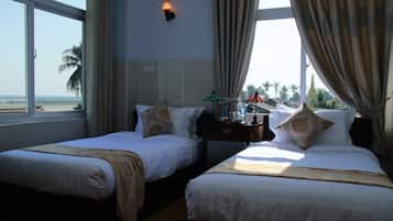 Superior kamer, 1 twee- of 2 eenpersoonsbedden | Lakens van Egyptisch katoen, luxe beddengoed, pillowtop-bedden