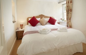 Bedroom with a comfy super-king size bed