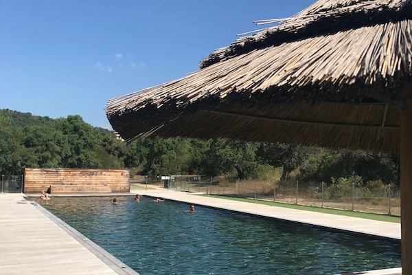 grande piscine chauffée