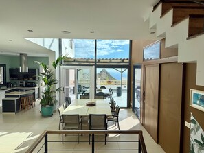 Dining - 5 Bedroom Villa With Heated Pool, Garden With BBQ & Views Over Hills And Ocean (Adeje)