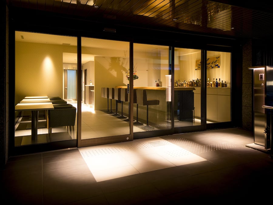 Voorkant van accommodatie