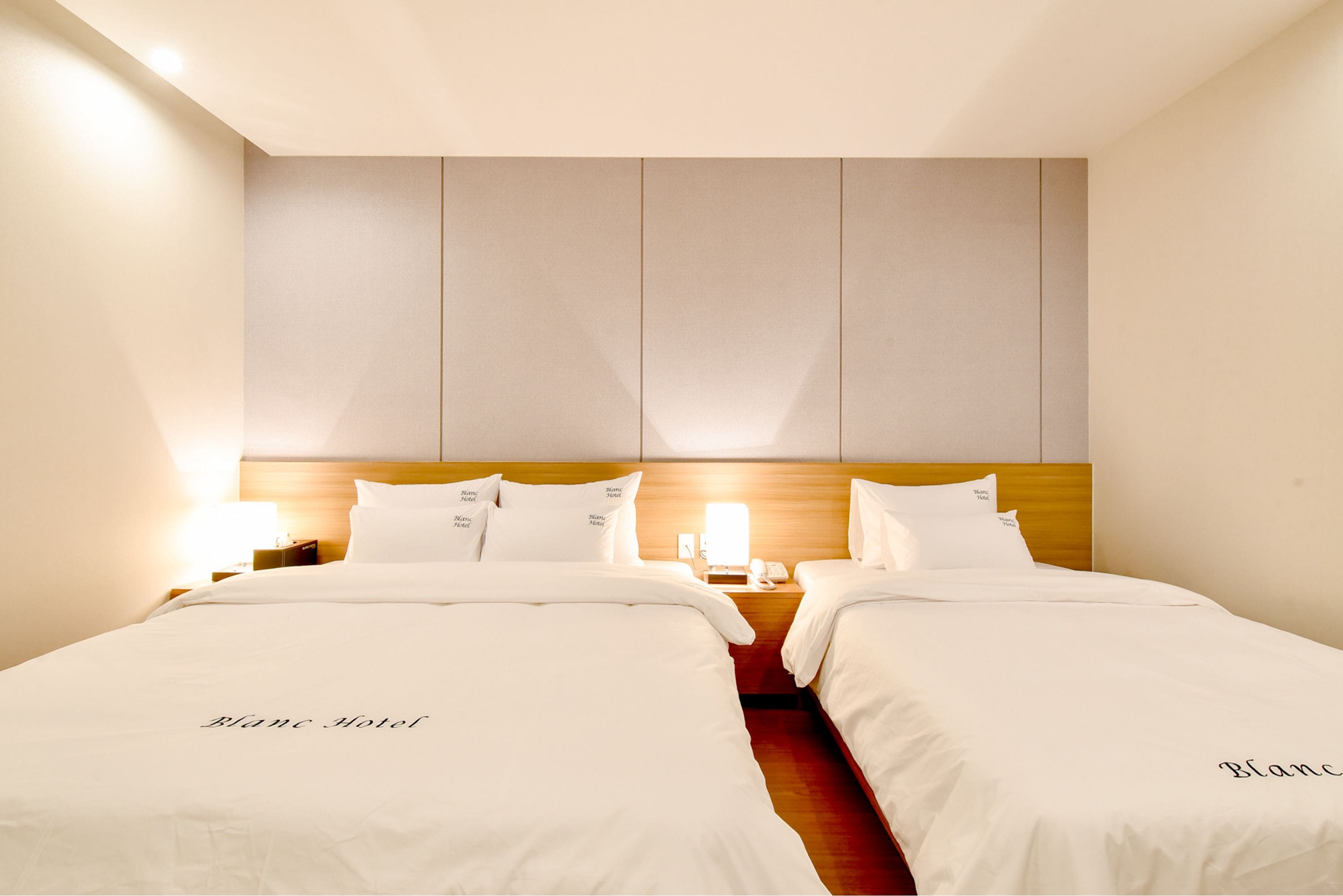 deluxe twin room | soundproofing, free wifi, bed sheets