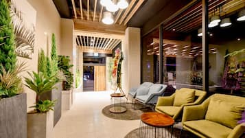 Sala de estar en el lobby