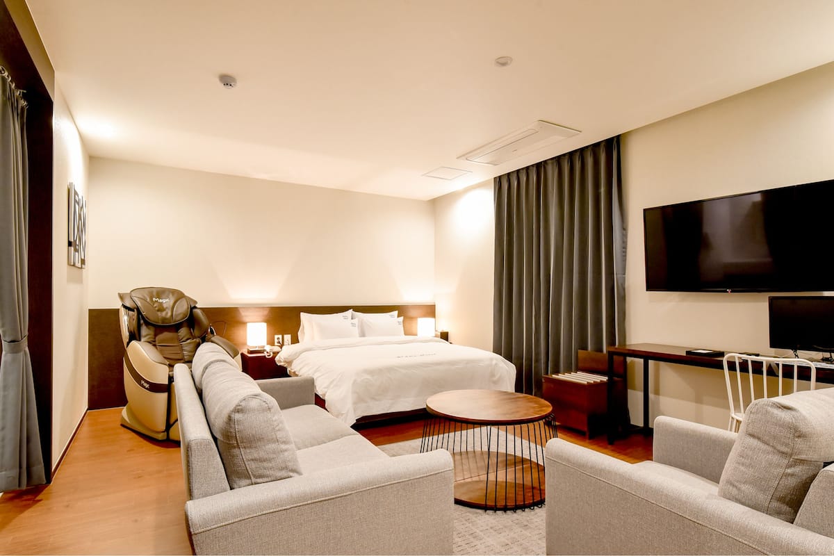 Executive Suite | Kalis bunyi, Wi-fi percuma, cadar katil