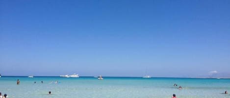 Beach nearby, sun-loungers