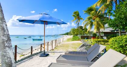 Caro's Beachfront Villa with private pool at Trou aux Biches beach to rent