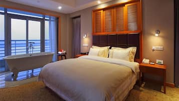 Minibar, in-room safe, desk, blackout drapes