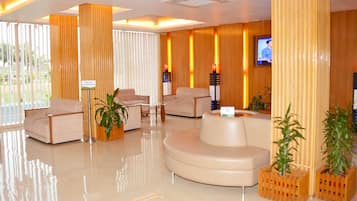 Lobby sitting area