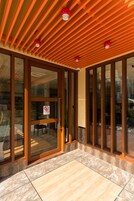 Fassade der Unterkunft