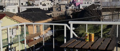 Utsikt fra overnattingsstedet