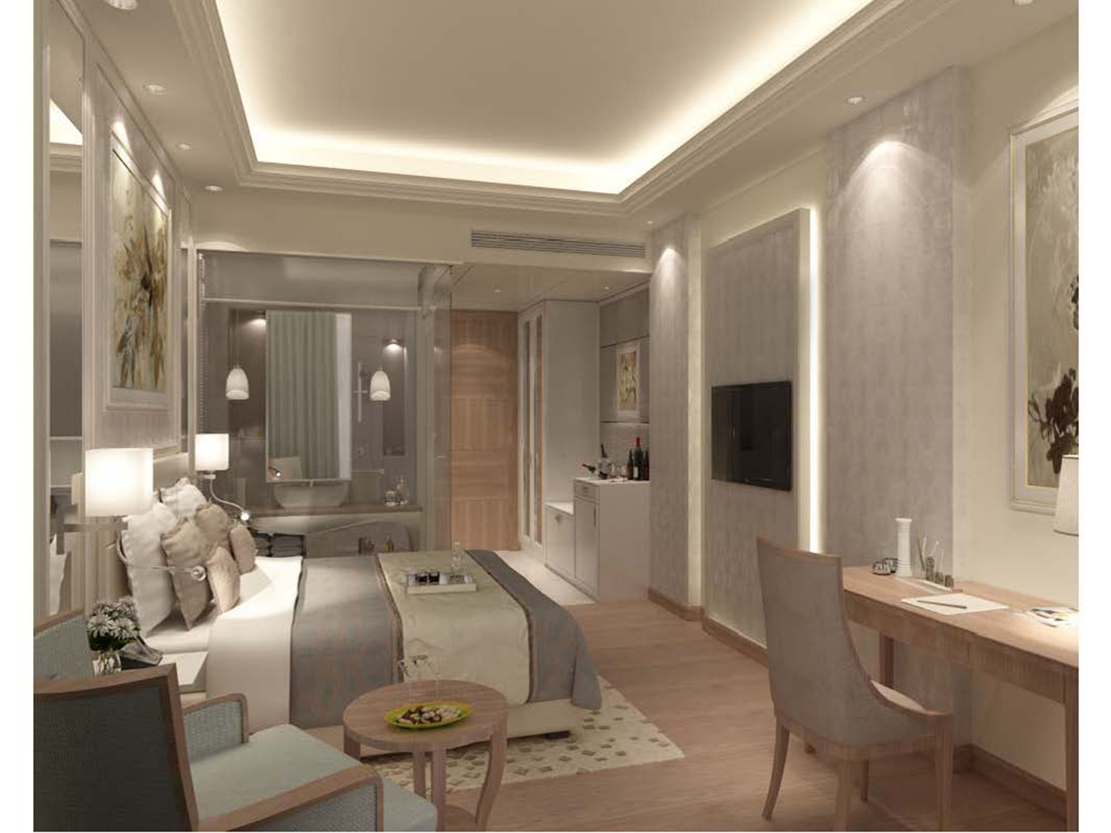 Premium bedding, minibar, in-room safe, desk