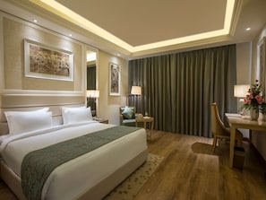 Premium bedding, minibar, in-room safe, desk - Singhania Sarovar Portico Raipur (Raipur)