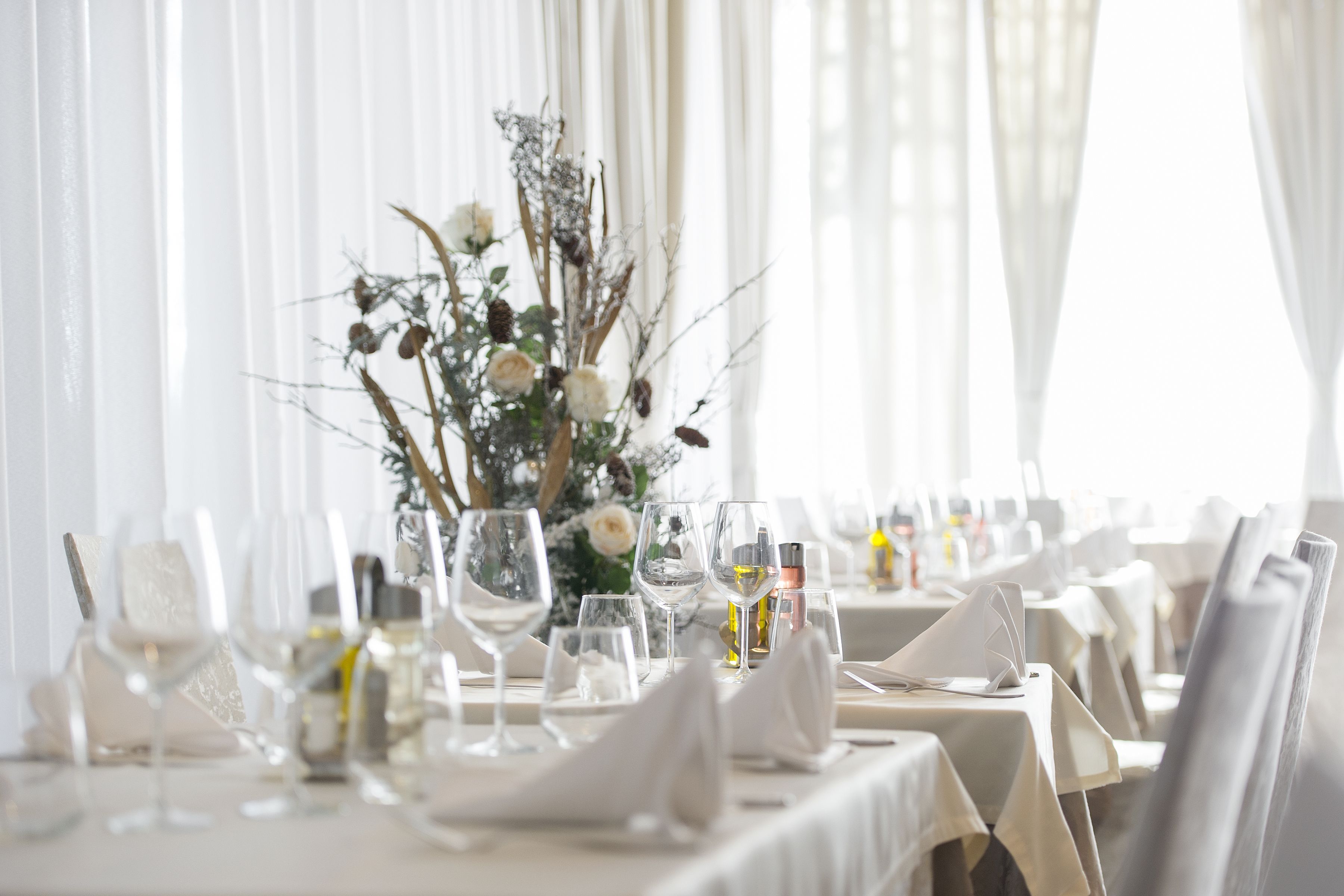 lunch and dinner served, local and international cuisine