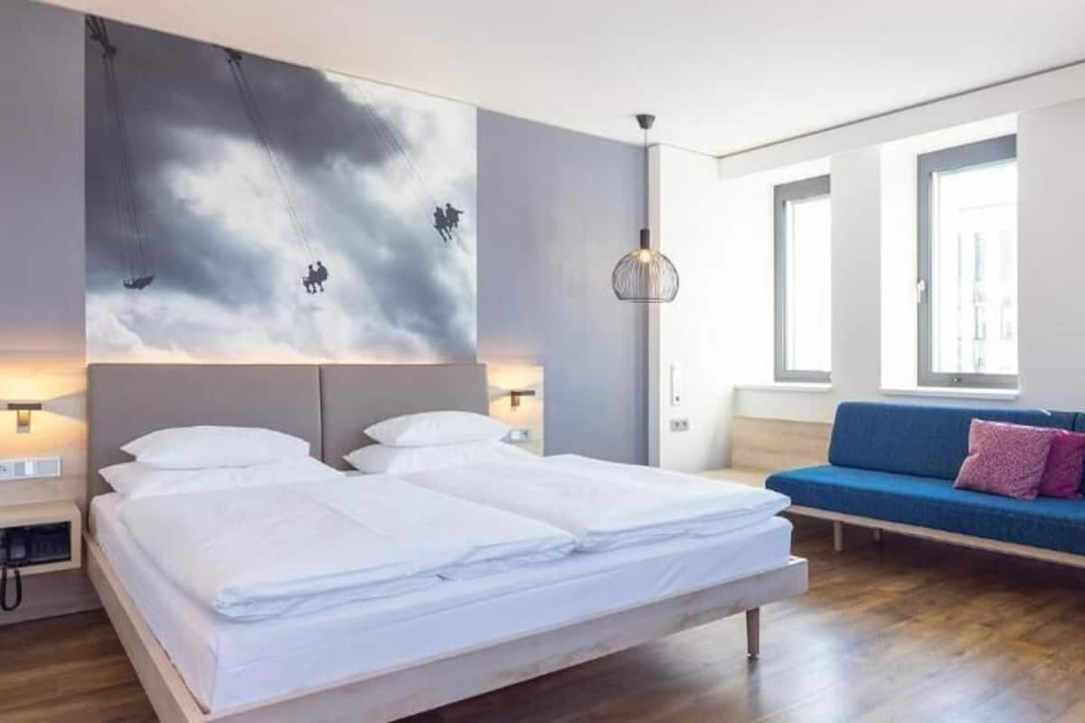 1 chambre, literie hypoallergénique, coffres-forts dans les chambres