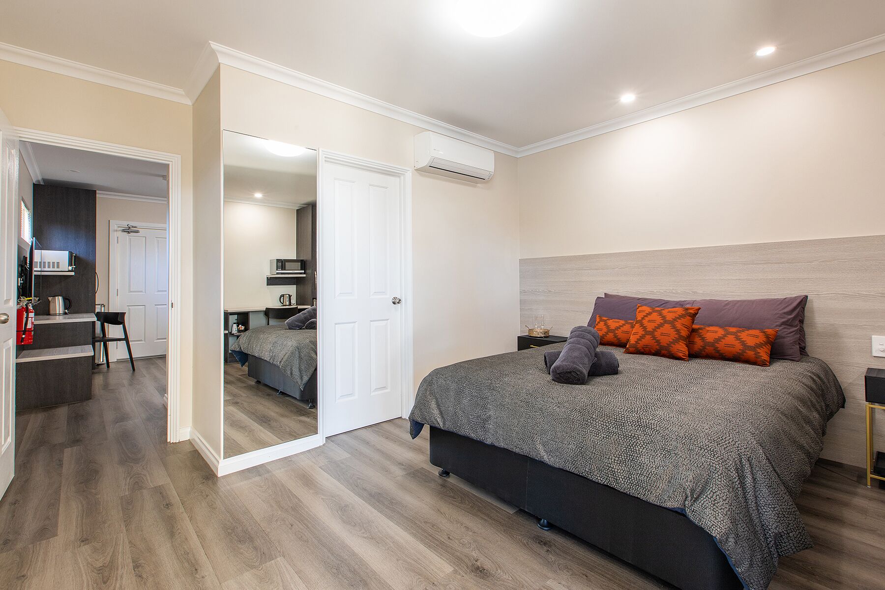 quarters interconnecting family room | premium bedding, iron/ironing board, free wifi, bed sheets