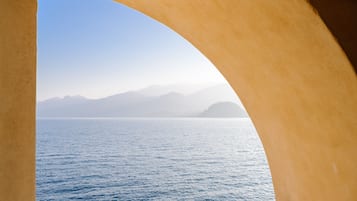 Blick von der Unterkunft