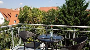 Vierbettzimmer, Balkon | Blick vom Balkon