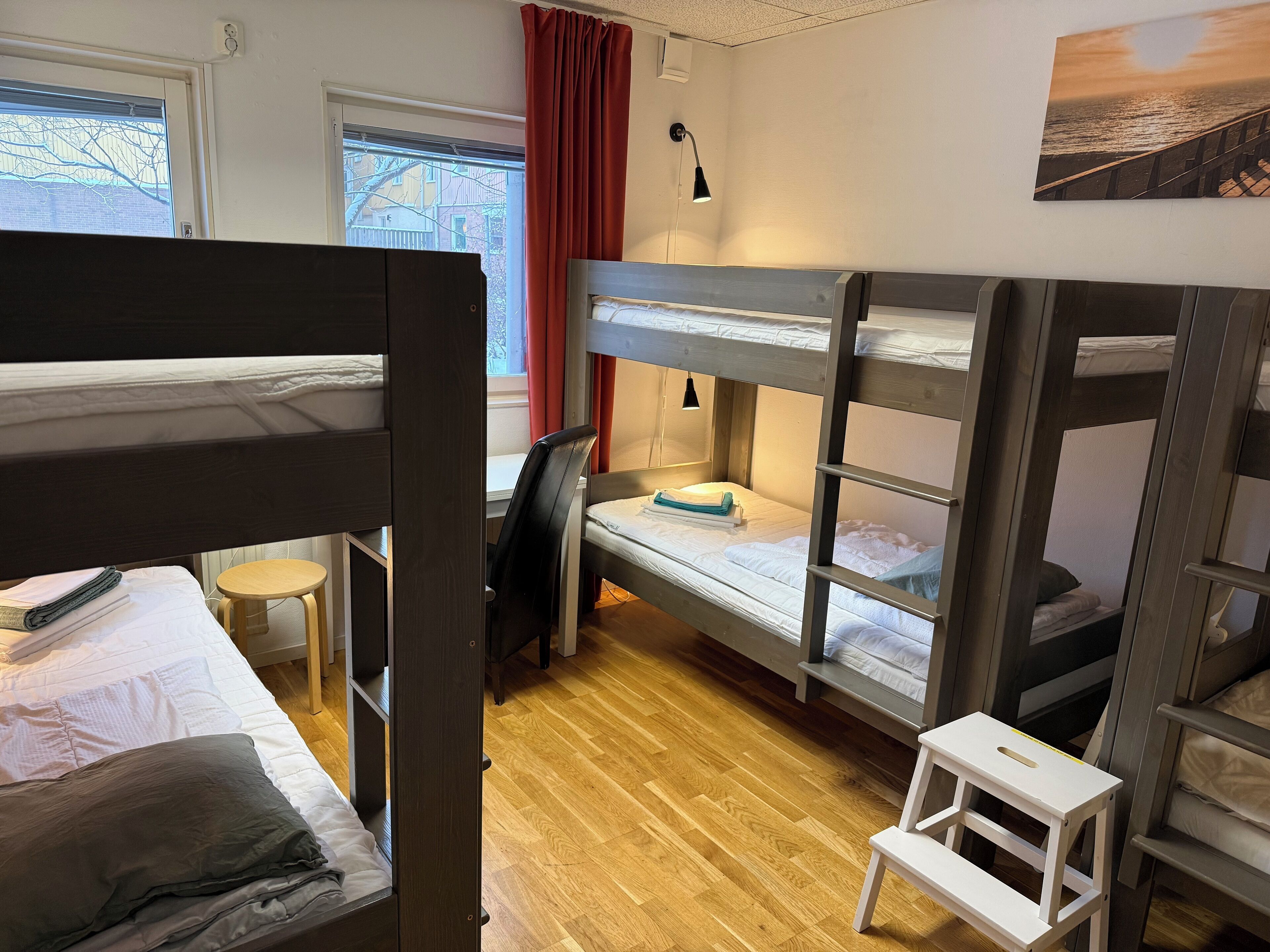 Standard Room, Multiple Beds | Desk, laptop workspace, blackout curtains, iron/ironing board