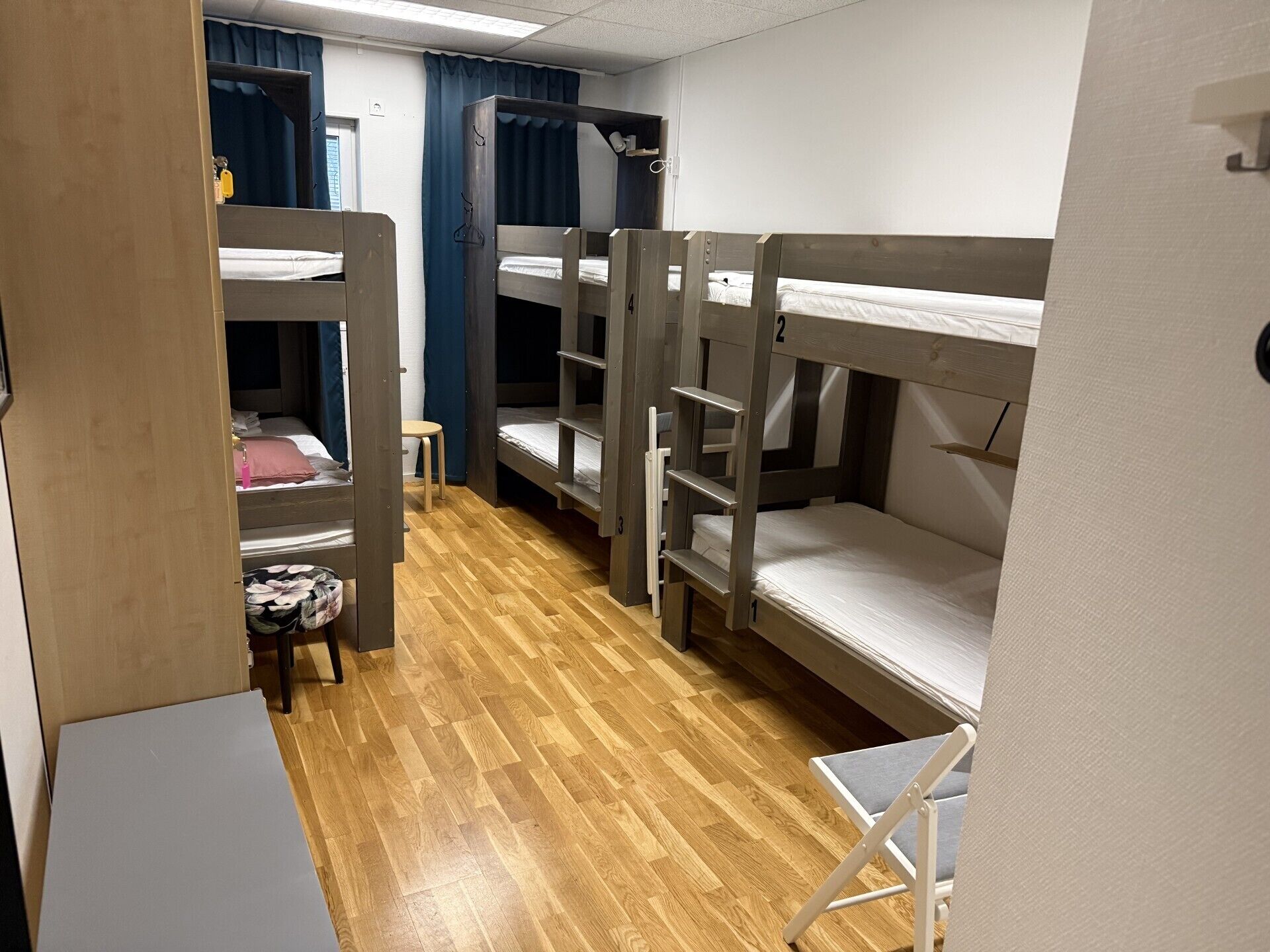 Shared Dormitory, Women only | Desk, laptop workspace, blackout curtains, iron/ironing board