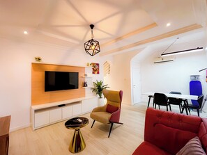 Family Apartment, 2 Bedrooms, Non Smoking | Living area - Box Residence Hotel & Apartment (Lekki)