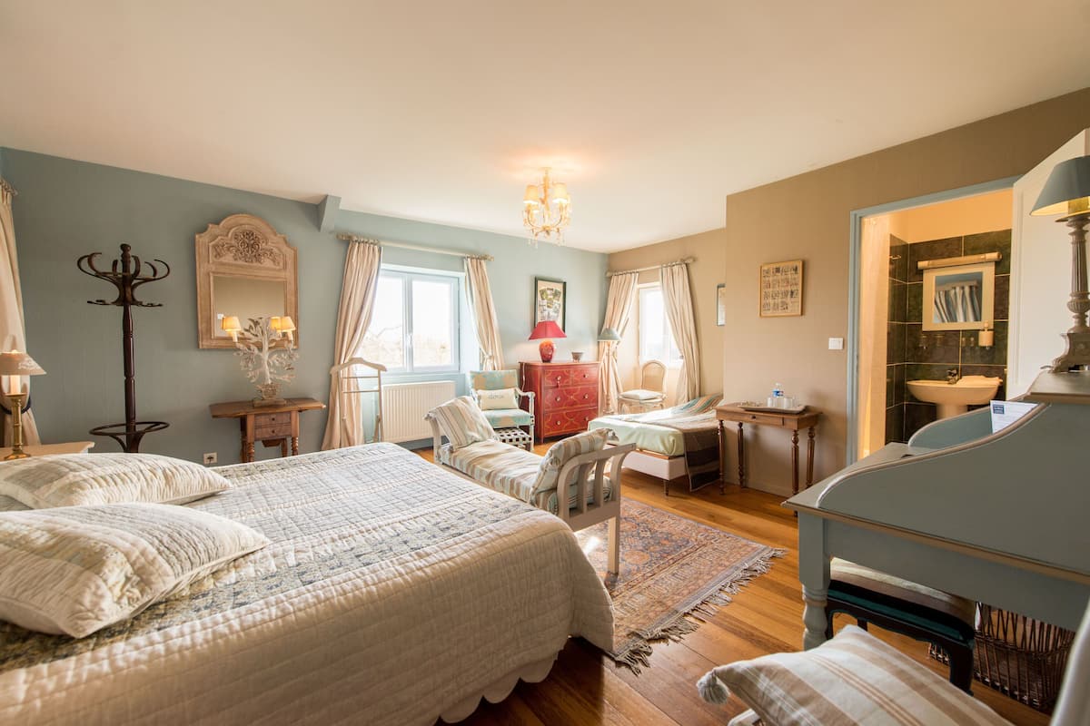 Comfort suite, privébadkamer, uitzicht op tuin (Peuplier) | 1 slaapkamer