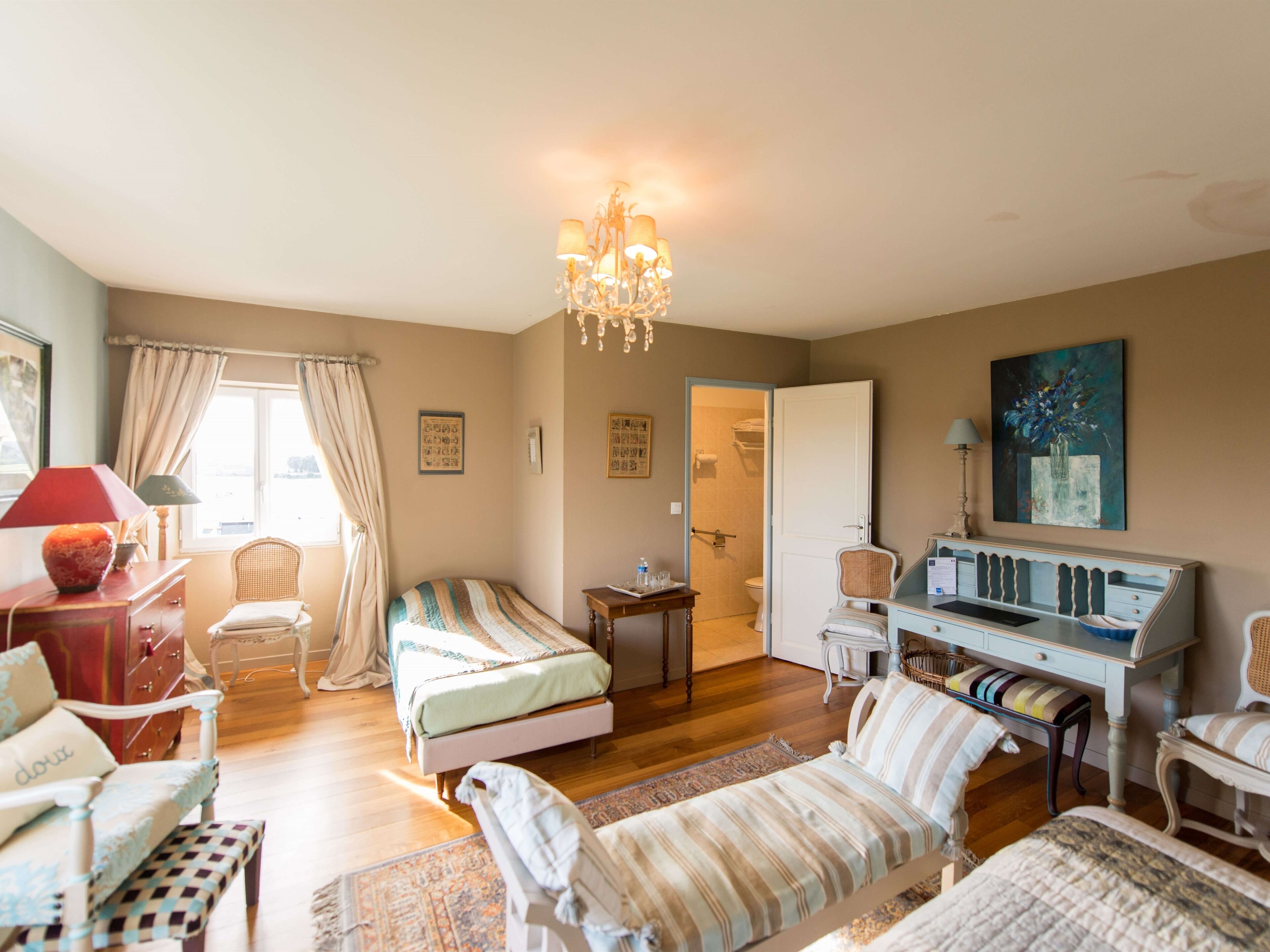 Comfort suite, privébadkamer, uitzicht op tuin (Peuplier)