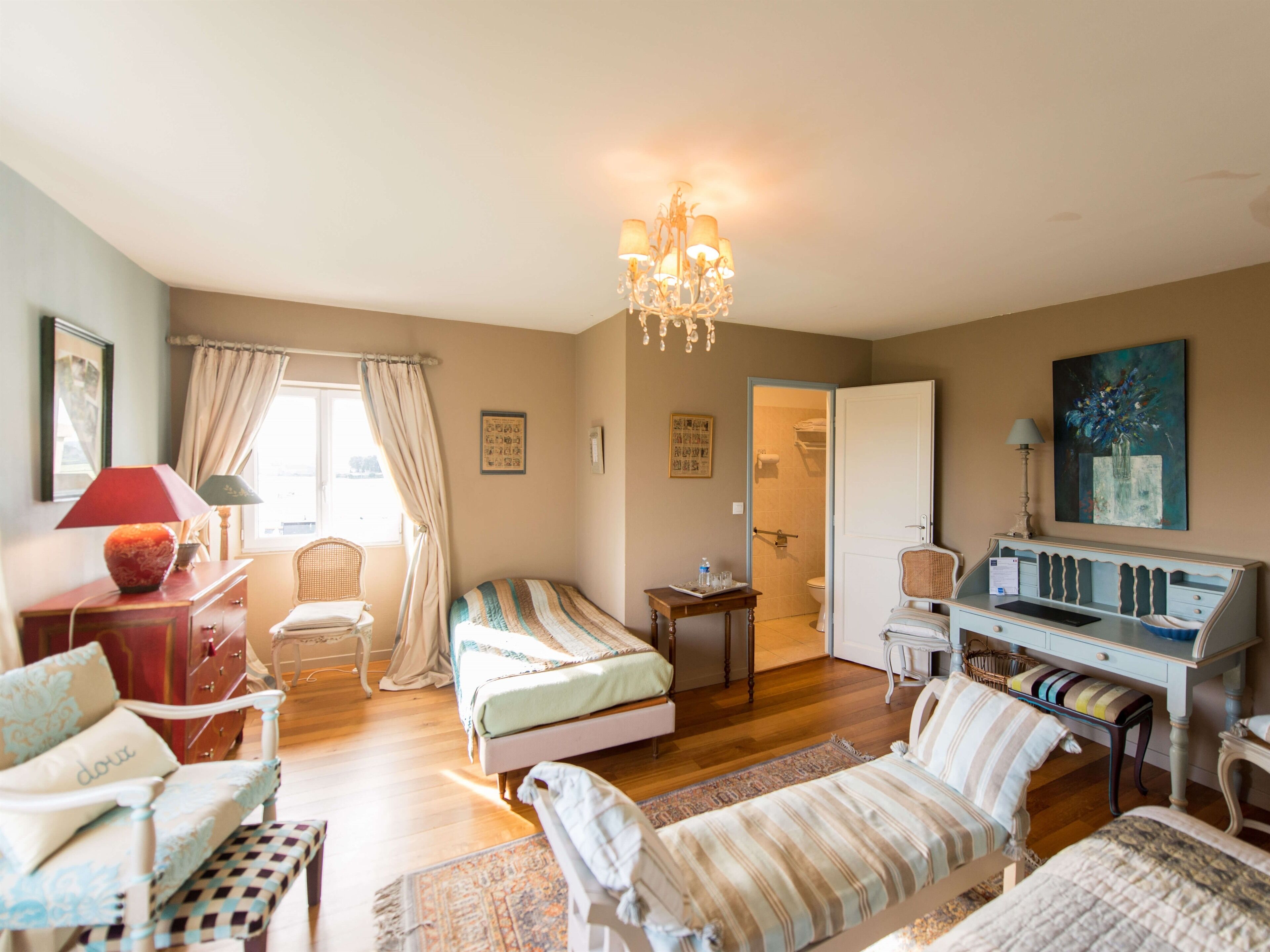 Comfort suite, privébadkamer, uitzicht op tuin (Peuplier)